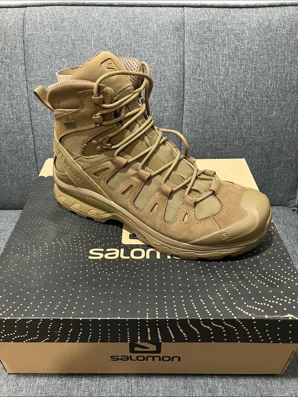Salomon Men's Brown Tactical Hiking Boot